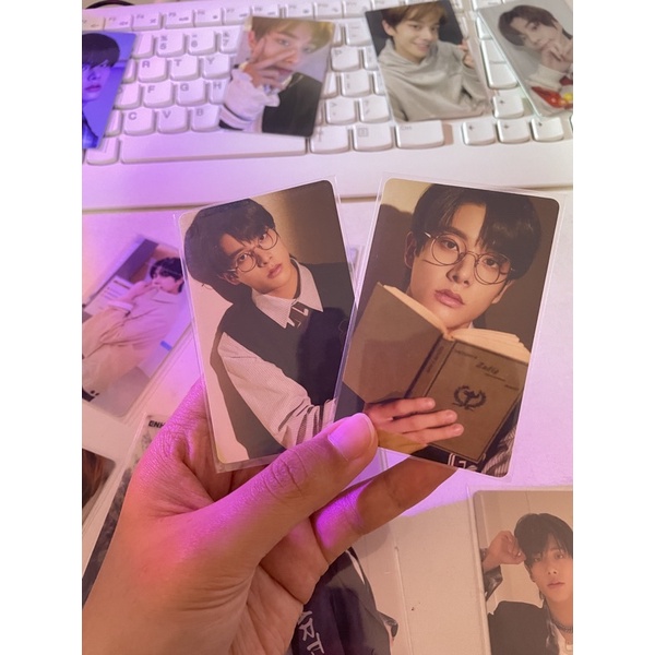 pc | poca | photocard jake ums potter | jake standard coklat | border hakanai | booked