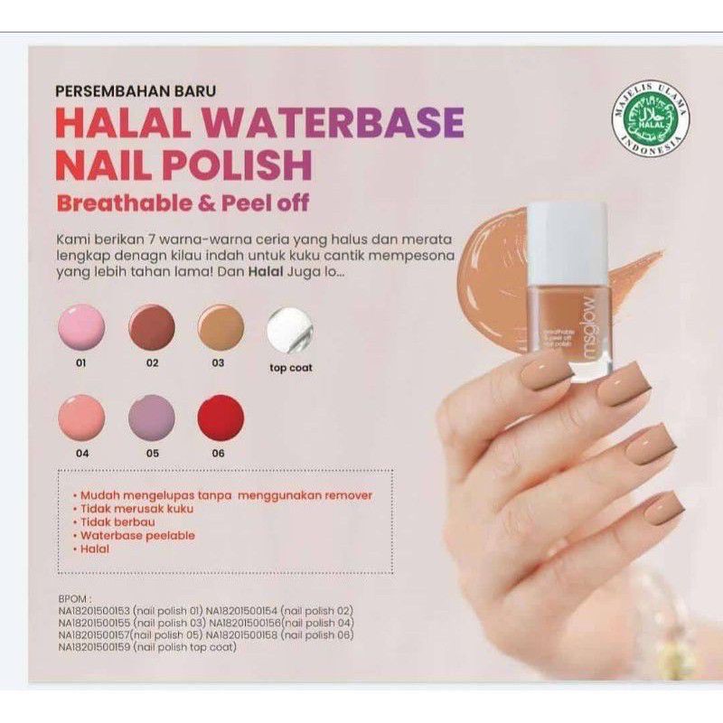 KUTEK HALAL MS GLOW / NAIL POLISH / KUTEK MS GLOW