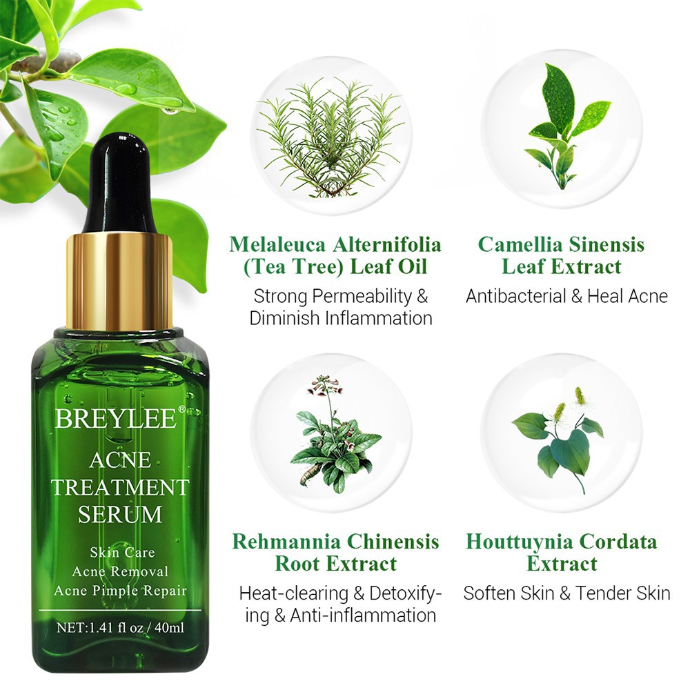 BPOM BREYLEE Serum Treatment - Wajah Berjerawat (17ml)