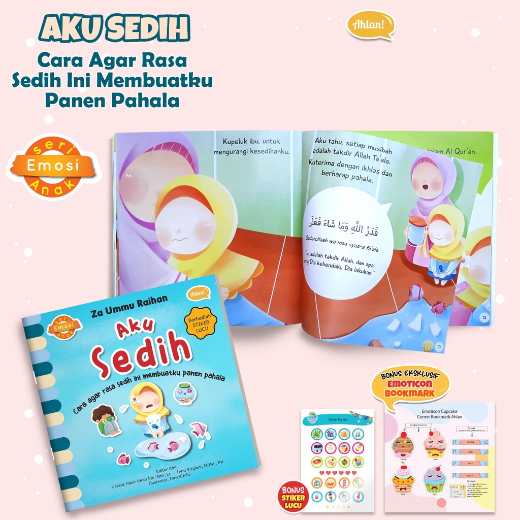 Buku Anak : Seri Emosi Anak (4 Buku + Bonus)