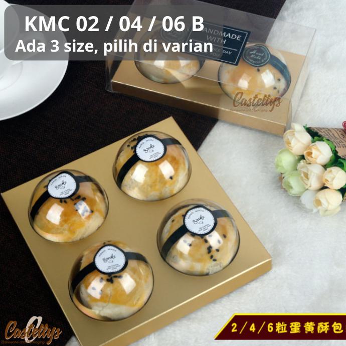 

#####] Kotak Box Mika Kue KMC 02 04 06 B Mooncake Pia Cake Muffin Cupcake