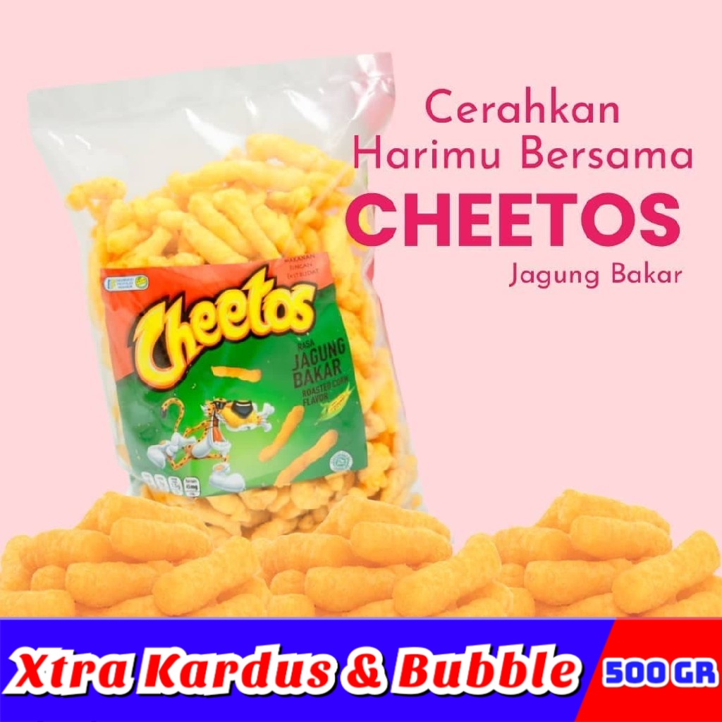 

[500gr] Cheetos Jagung Bakar BBQ / TES Cheetos Jagung Panggang - Susi Snack Shop jajanan jadul snack kiloan makanan ringan