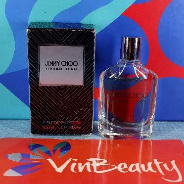 Miniatur Parfum OriginaL Jimmy Choo Urban Hero EDP 4.5 ml For Men Murah