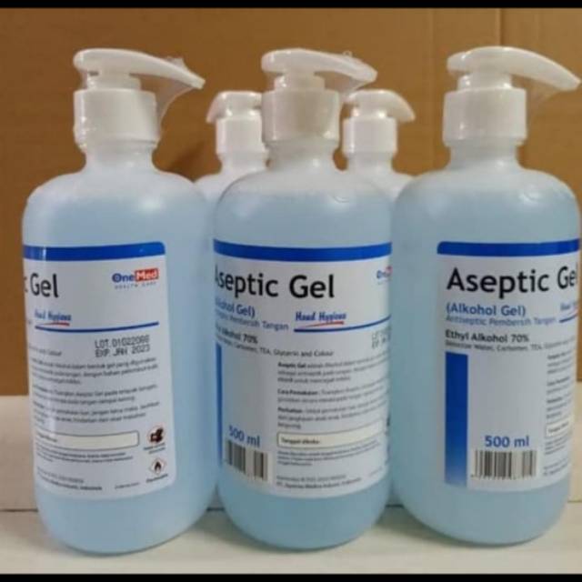 Onemed hand sanitizer gel 500ml