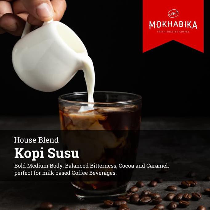 

Mokhabika Kopi Susu House Blend 200 Gr BOOM SALE