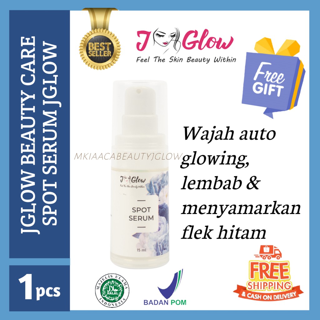 Serum Wajah Jglow Serum Spot Lightening Perawatan Kecantikan Perawatan Wajah Skincare Bpom