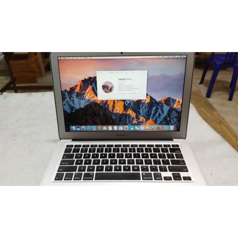 OBRALL..MACBOOK AIR 11 IN 2015..RAM4/8.SSD128/256..CORE I5..MULUS