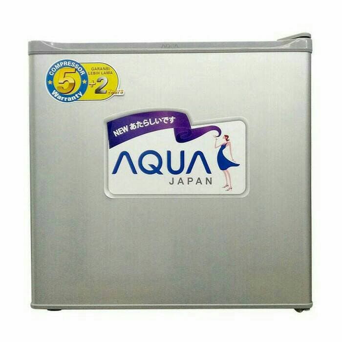 Kulkas Mini/hotel Portable 1 Pintu Sanyo Aqua 50 F + Freezer Garansi Resmi 7 Tahun