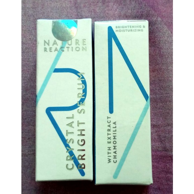 TERMURAH BISA COD - ORI SERUM NR glow halal serum nature reaction crystal bright