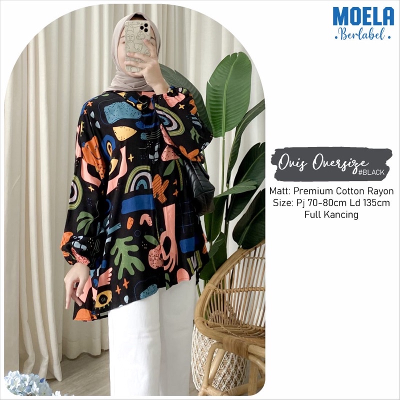 Atasan Wanita Terlaris Original Moela Brand Ovis Series