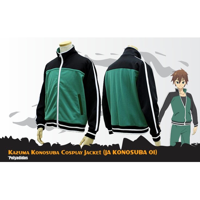 Jaket Anime Konosuba Satou Kazuma Cosplay - JA KONOSUBA 01