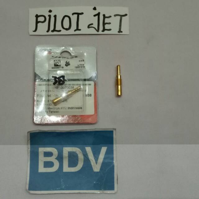 PILOT JET PE Dan PWK KTC Ukuran 38, 40, 42, 45, 50