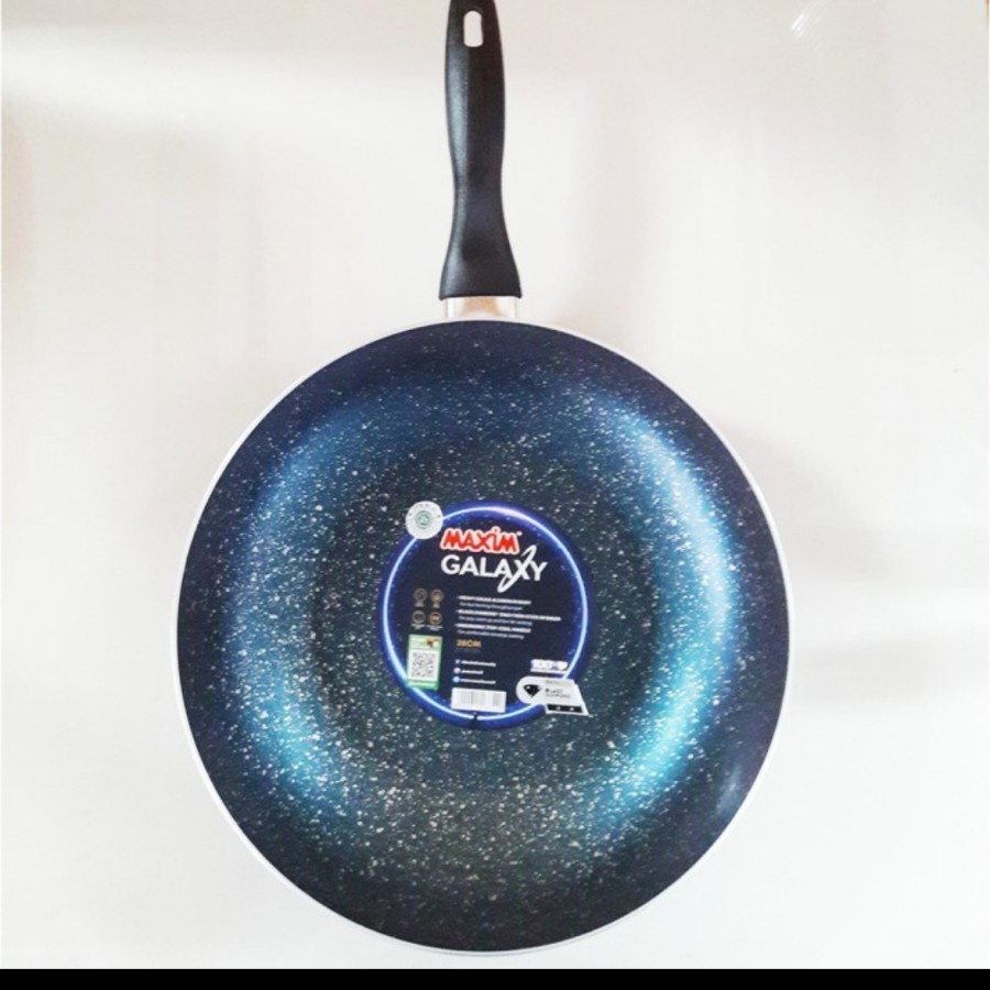 Maxim GALAXY 28CM Stir Fry Galaxy / Penggorengan Teflon Maxim 28cm