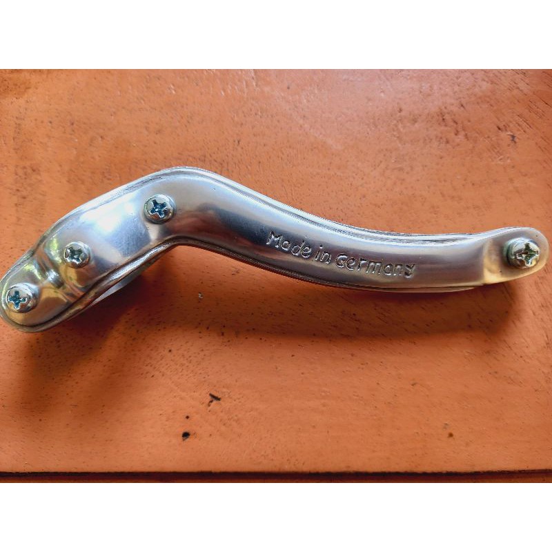 lampu sepeda onthel leher angsa antik alumunium