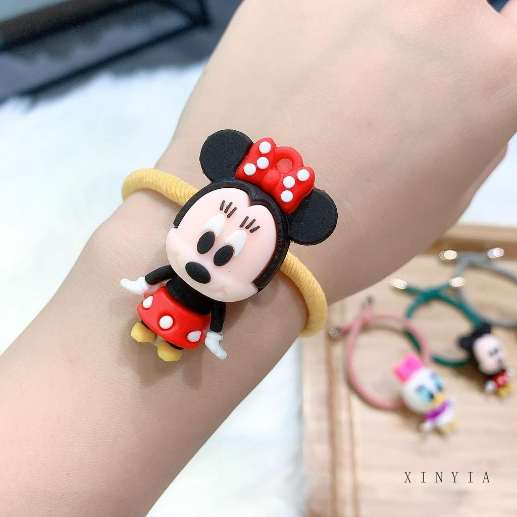 Mickey DNY Hair Band Rubber Band Fashion Korea Pola Kartun Mickey Aksesoris Rambut