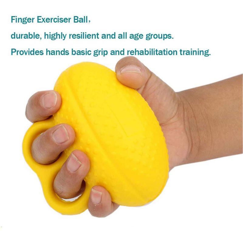 Bola Terapi Tangan Stroke Hemiplegia Kekuatan Motorik Otot Tangan Finger Grip Ball