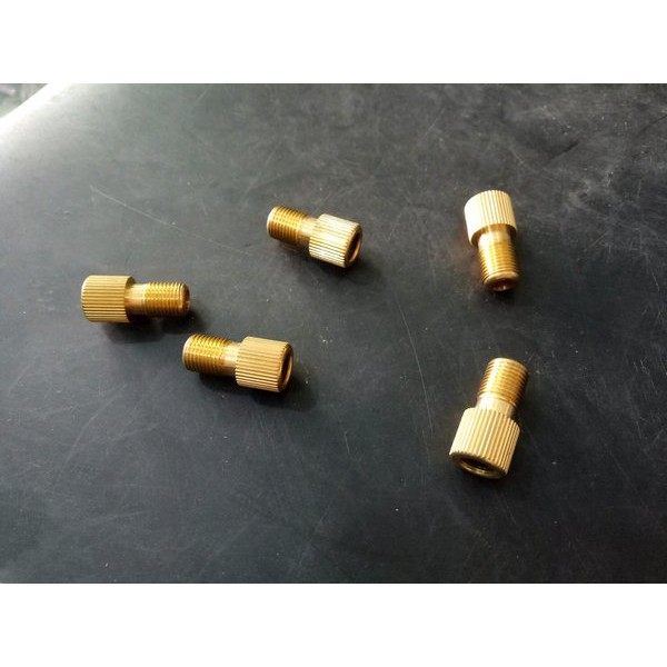 Termurah Adaptor Dop Cop Pompa Pentil Presta Ban Sepeda Balap Fixie Mtb Road Bike Kuningan Terbatas
