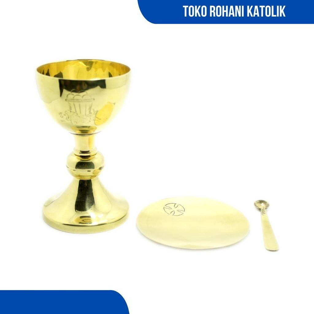 PIALA PERJAMUAN KATOLIK / PIALA KUNINGAN / PERALATAN MISA KATOLIK