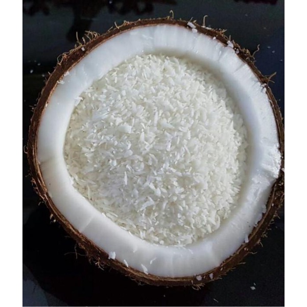 

Topping | Kelapa Parut Kering Dessicated Coconut Medium 250Gr Kualitas Terbaik