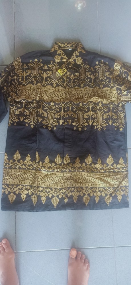 Kemeja Batik Lengan Panjang M L Xl Xxl Seno Kawung Megamendung Wayang Cendrawasih Sawunggalih