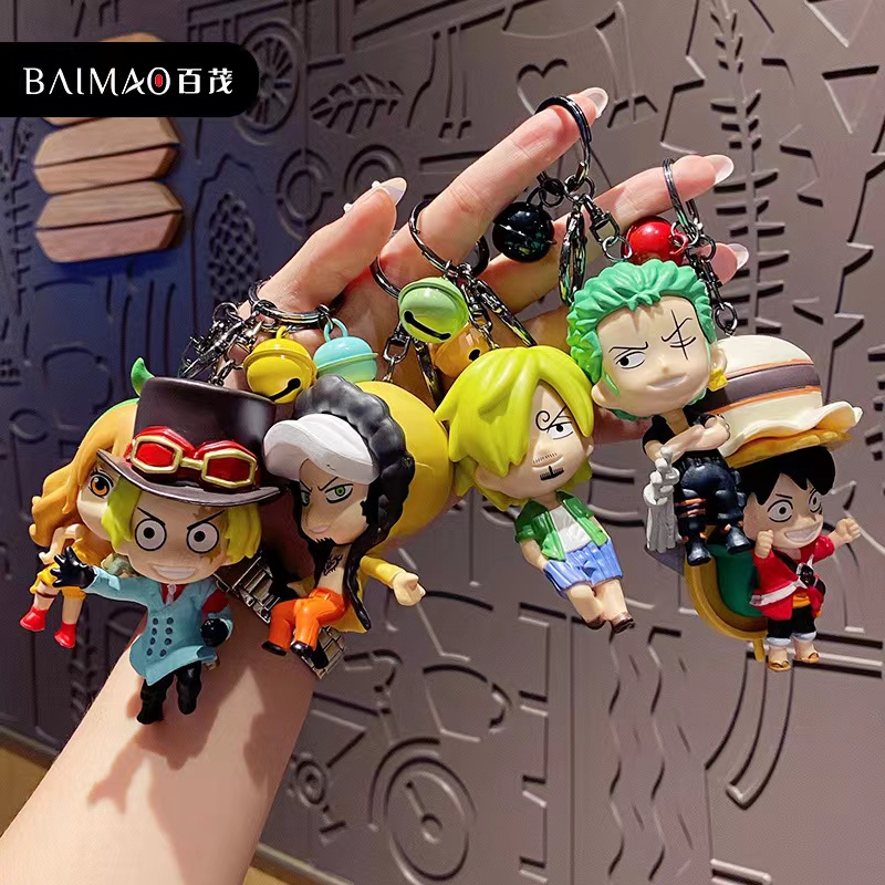 W-PAJANGAN ONE PIECE / GANTUNGAN KUNCI ONE PIECE / GANTUNGAN KUNCI LUFFY / FIGURE ONE PIECE / PAJANGAN LUFFU / FIGURE ZORO / CREW ONE PIECE / PAJANGAN CREW MUGIWARA