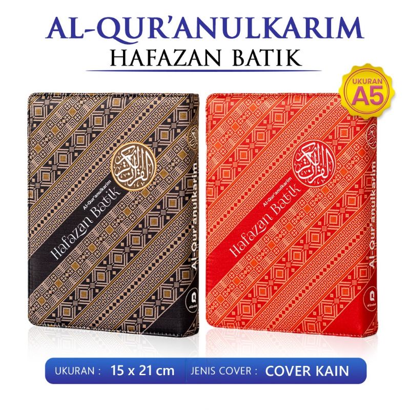 Alquranulkarim Hafazan Batik Ukuran A5