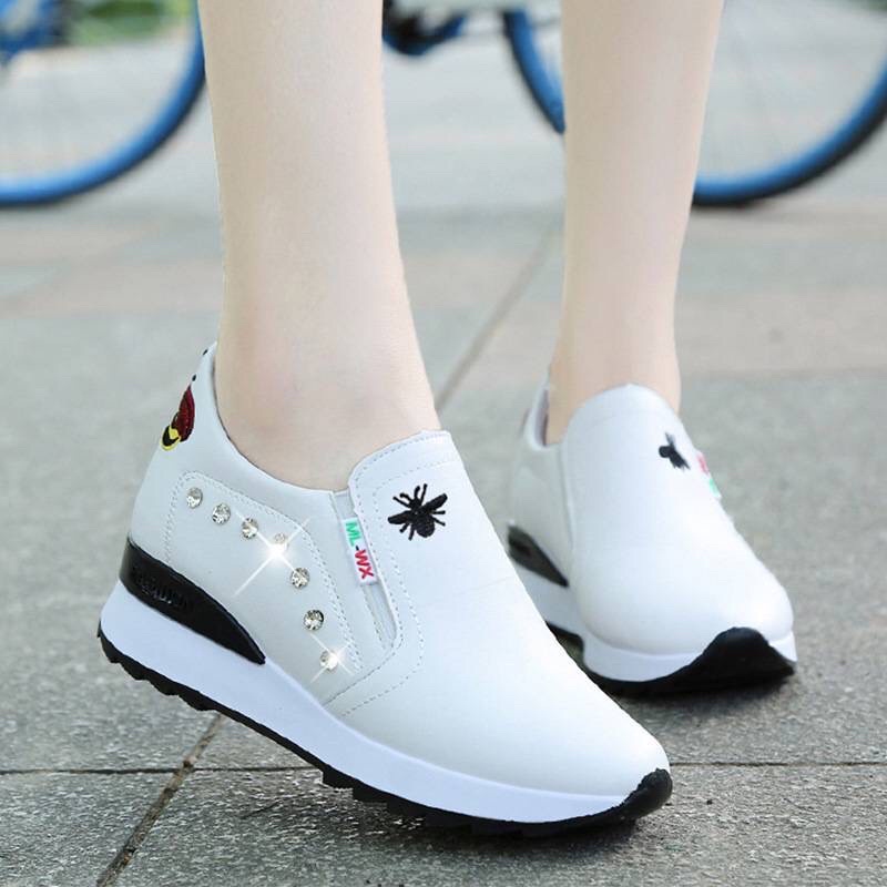 ( AMOUR ) Sepatu Wanita Wedges Import Fashion Korea A01