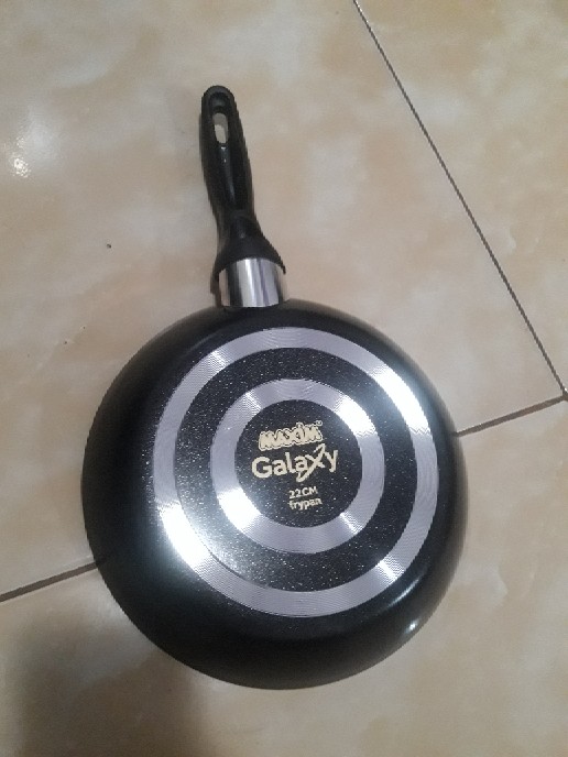 Wajan Teflon Galaxy 30 Cm Wok 22 Cm Fry Pan Maxim Gal2set