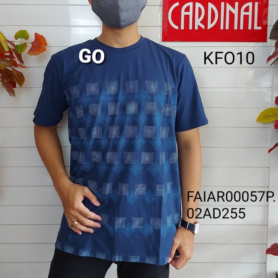 gof KFO CARDINAL FORMAL TSHIRT Pakaian Pria Atasan Kaos T-shirt Oblong Casual Original Lengan Pendek