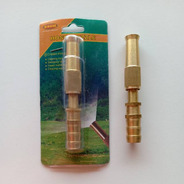 Semprotan Taman, Cuci Motor Mobil Kuningan Brass Hose Nozzle