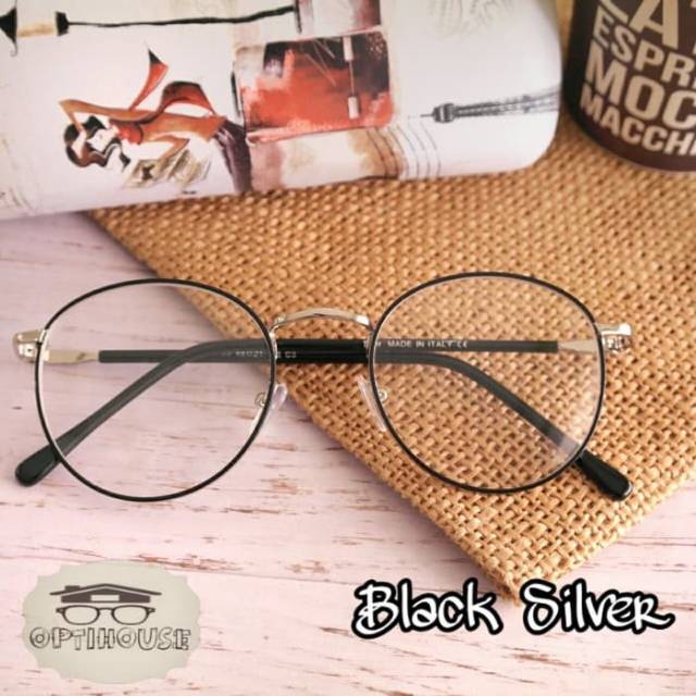 Frame kacamata bulat korean model Verla OPH 9765