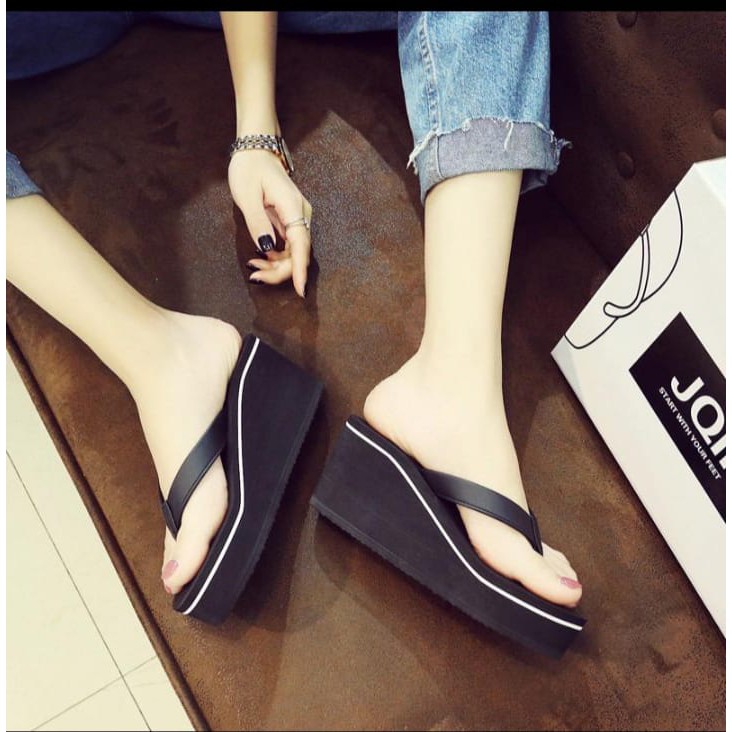 sandal wedges wanita youthvip / sandal wedges wanita terbaru 2021