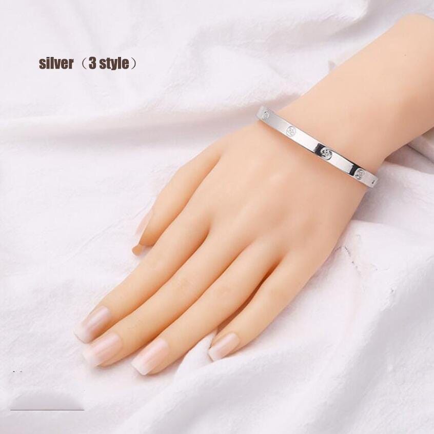 Gelang Slim wanita titanium Premium Import Titanium Anti Karat Anti Hitam Fashion Acessories Wanita