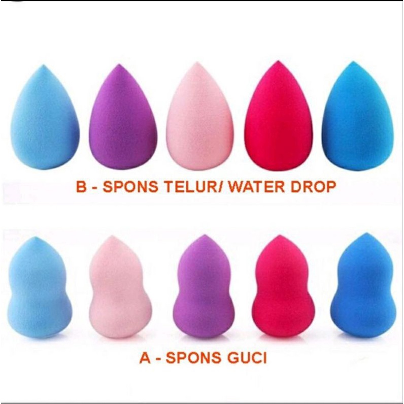 BEAUTY BLENDER TELUR - SPONGE MAKE UP TELUR - EGG SPONGE - SPONS FOUNDATION