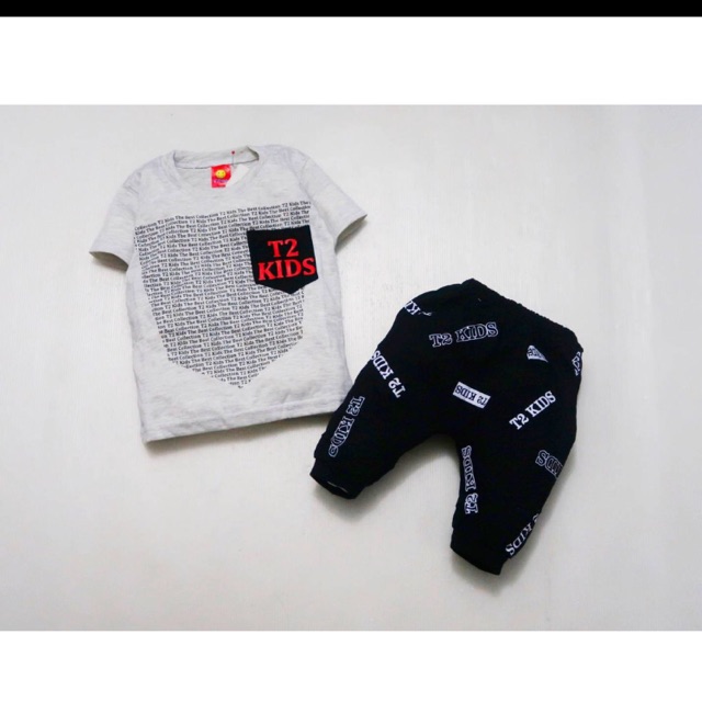 Setelan anak laki2 model T2 kids