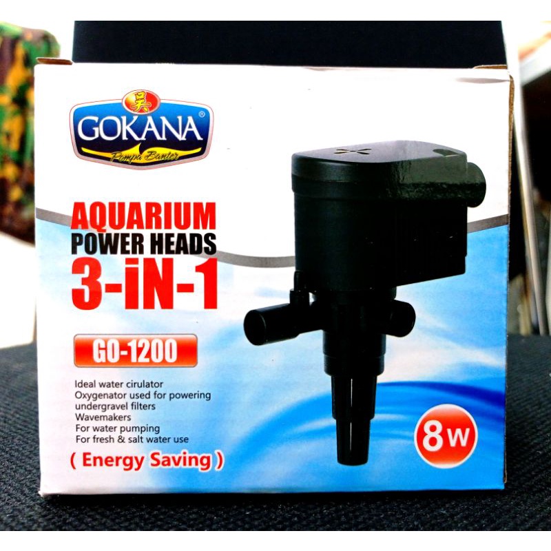 PROMO MURAH POMPA AQUARIUM GOKANA GO 1200