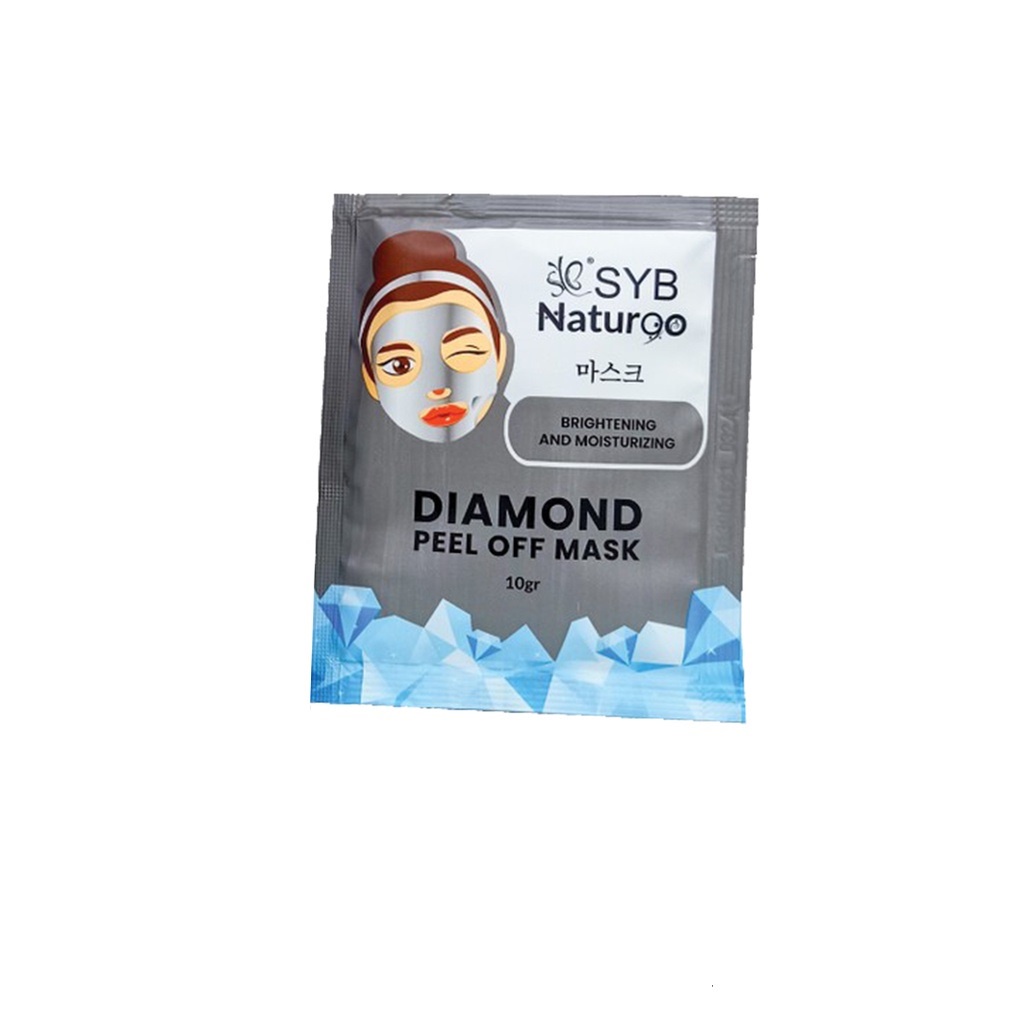 (Sachet) SYB NATUR90 Peel Off Mask | SYB Masker Naturgo