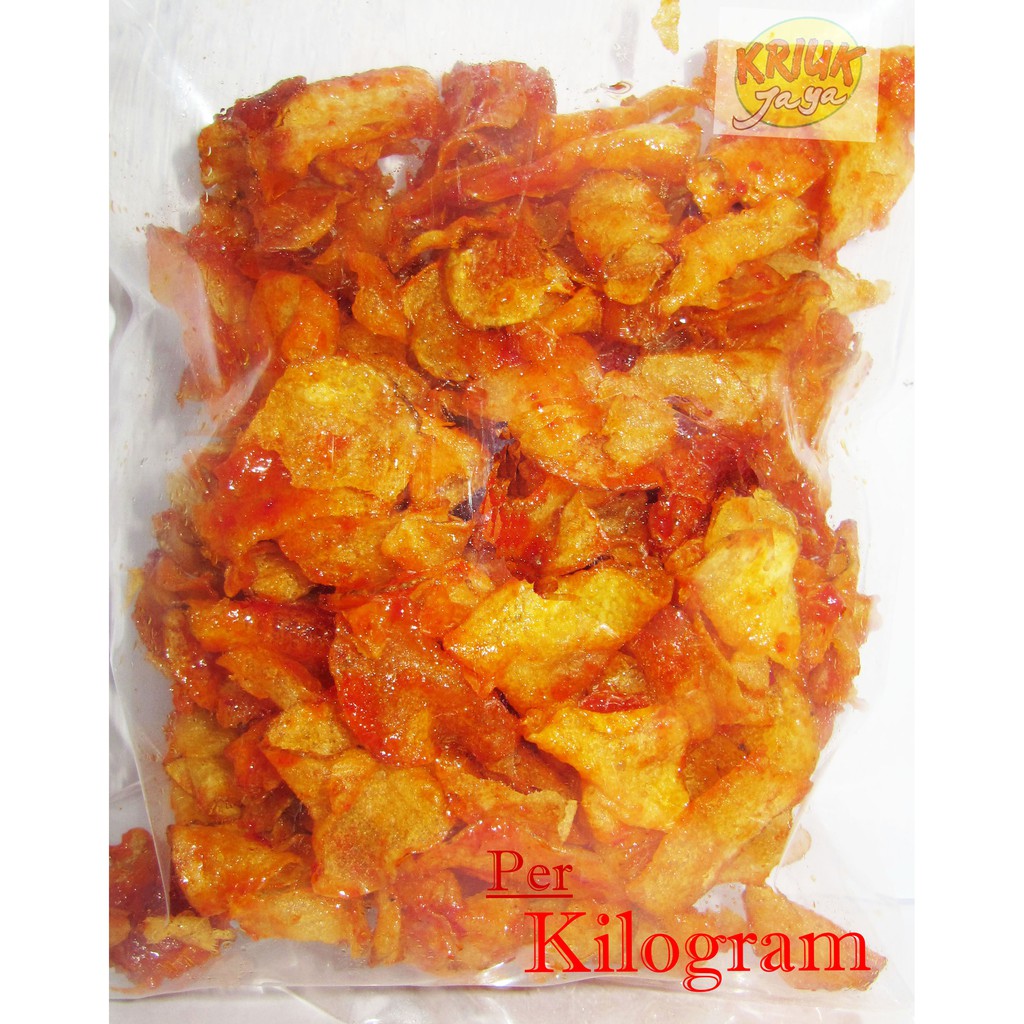 

BARU KERIPIK KENTANG BALADO .. PEDAS / SPESIAL HOME MADE ( Kiloan / Curah )