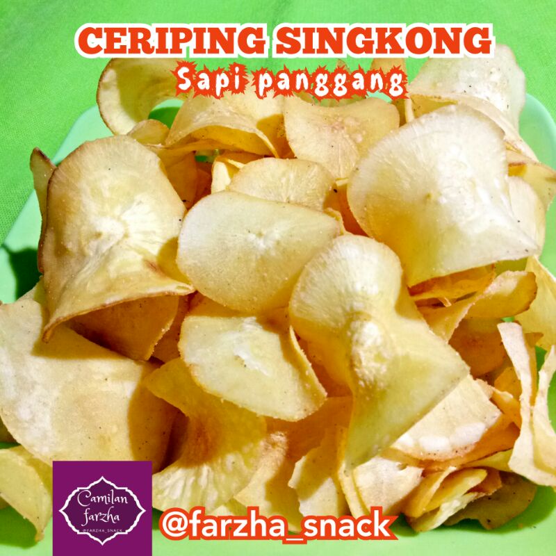 

CAMILAN CERIPING SINGKONG SAPI PANGGANG CERIPING PISANG ASIN 250GR SNACK KILOAN JAJAN OLEH-OLEH CEMILAN