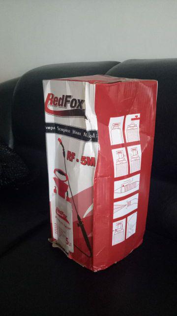 Redfox Pompa Semprot Hama Manual 5 L Tengki/tangki Semprot Hama Pompa Solo Rf-5m
