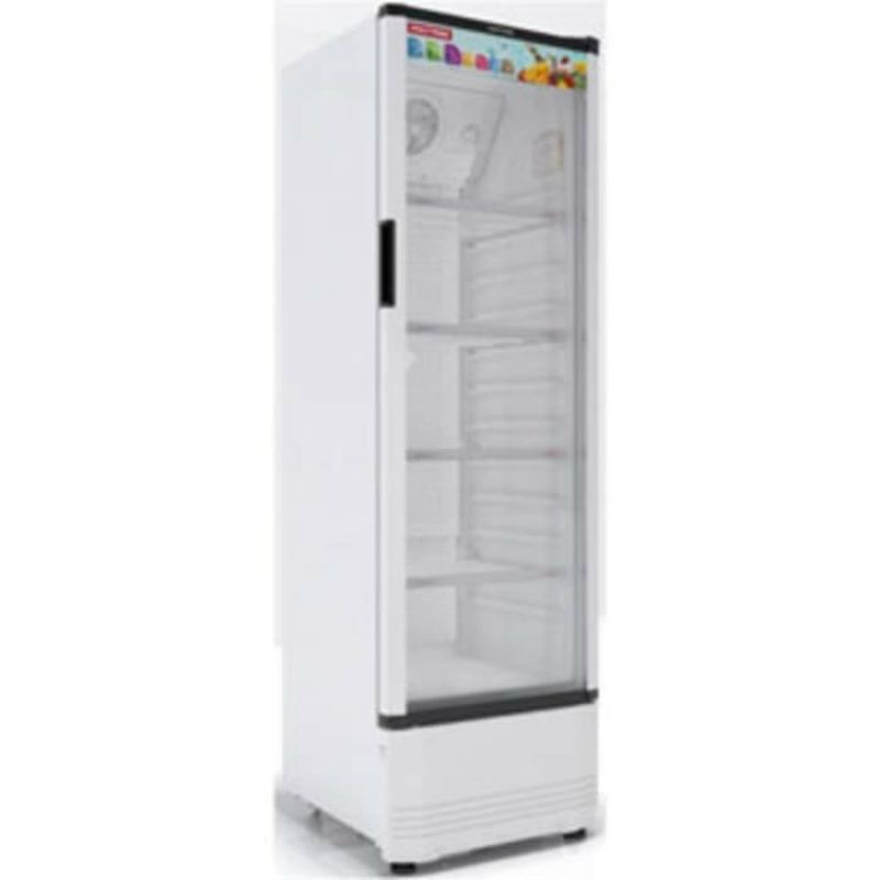 Showcase Polytron 4 sekat 5 Rak SCN-230 / SCN 237 showcase polytron warna hitam