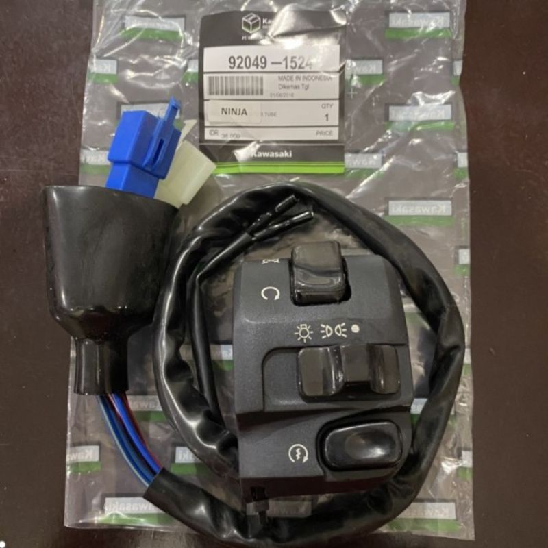 Ninja 250 Saklar Kanan Holder Tombol Lampu On Off Switch Stater Motor