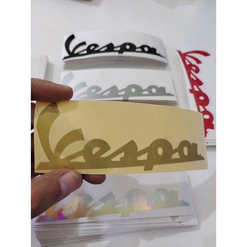 STICKER VESPA CUTTING