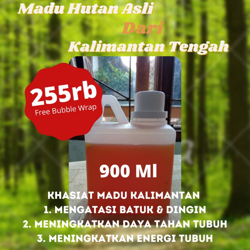 

Madu Hutan asli dari Katingan Kalimantan Tengah 900ml