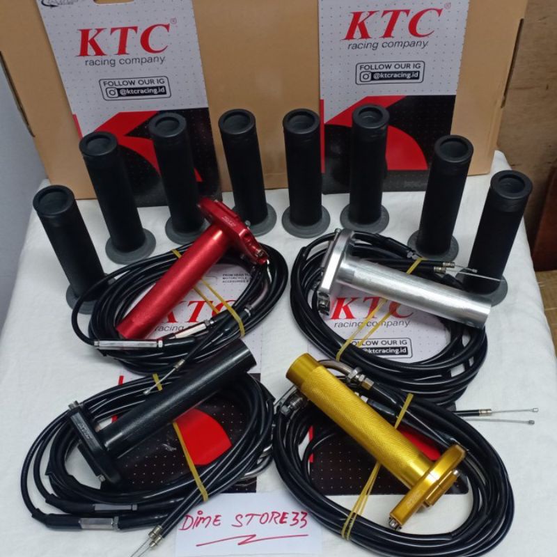 Jual gas spontan ktc racing 2 tali universal at02 bkn domino daytona ...