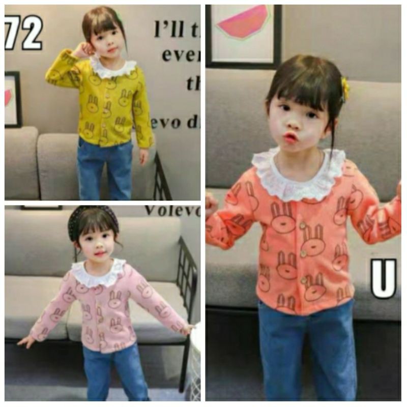 Setelan Panjang Anak Perempuan / Setelan Jeans Anak / Setelan Panjang Anak Perempuan Import