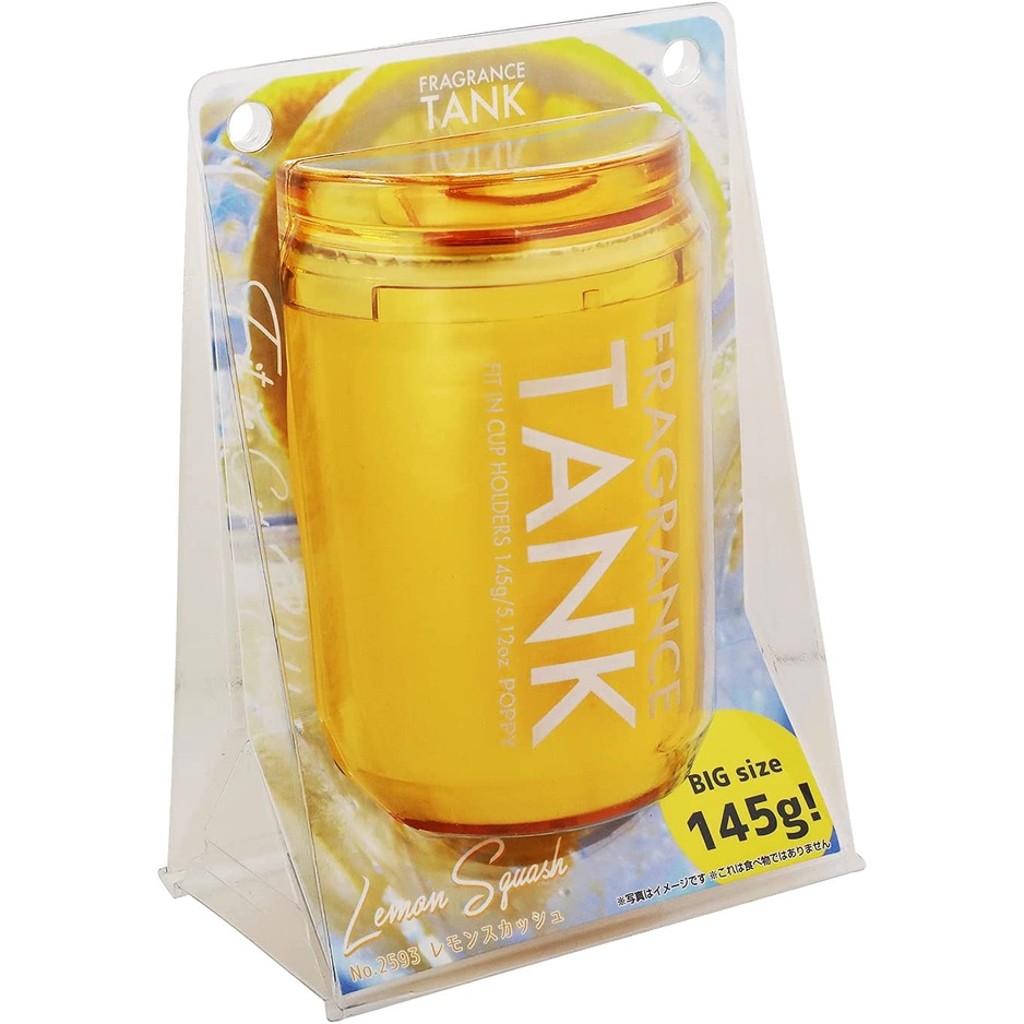 Diax Fragrance Tank Lemon Squash Scent Soda Can Cup Holder Air Freshener Office parfum mobil