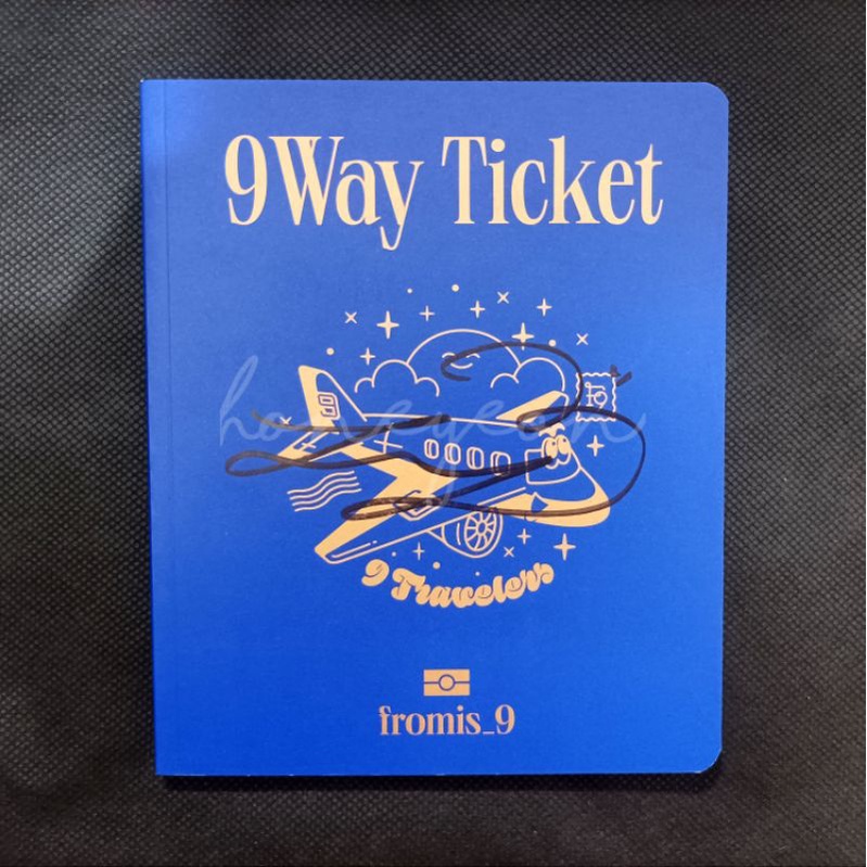 Jisun fromis_9 Fromis_9 - Mwave Signed Album Only 9Way Ticket