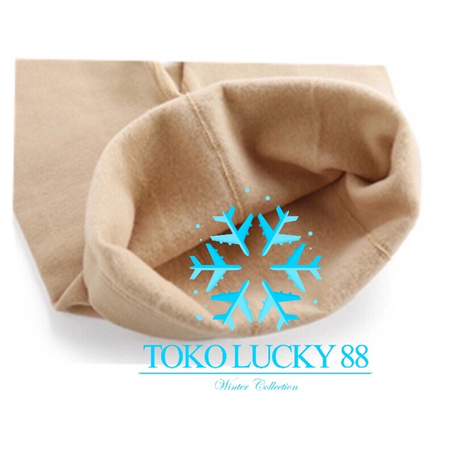 IMPORT MOLLAD Stocking Thermal Medium Celana Full Lapis Fleece (bukan bulu)