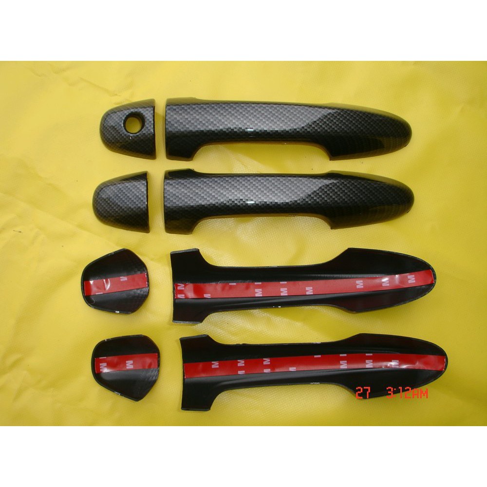 cover handle mobil all new yaris 2018 keatas carbon